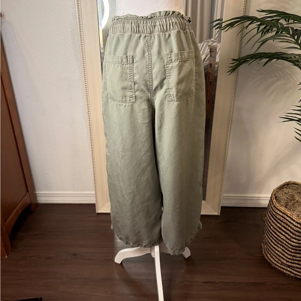LOFT Women’s Olive Wide Leg Pants